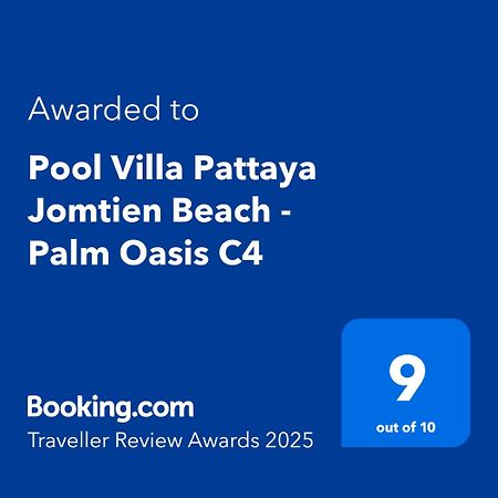 Pool Villa Pattaya Jomtien Beach - Palm Oasis C4 Exterior foto